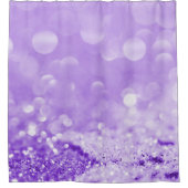 ELEGANT LAVENDER PAARS PATTERNED SHOWER CURTATION DOUCHEGORDIJN (Voorkant)