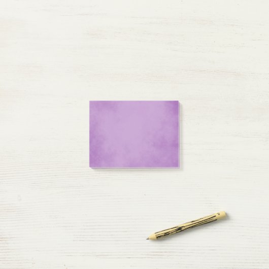 Elegant Lavender Parchment Design Post-it® Notes (Op bureau)