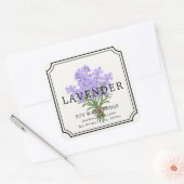 Élégant Lavender Soy Cax Étiquette d'affaires (Enveloppe)
