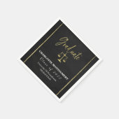 Elegant Law School Afstuderen Servet (Hoek)