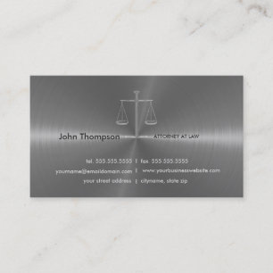 Elegant Lawyer/Attorney/Legal Visitekaartje