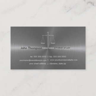Elegant Lawyer/Attorney/Legal Visitekaartje