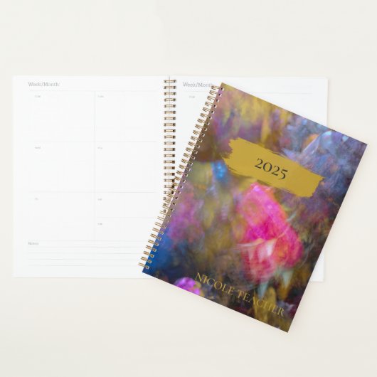 Elegant Leaf Abstracte Art Planner (Display)
