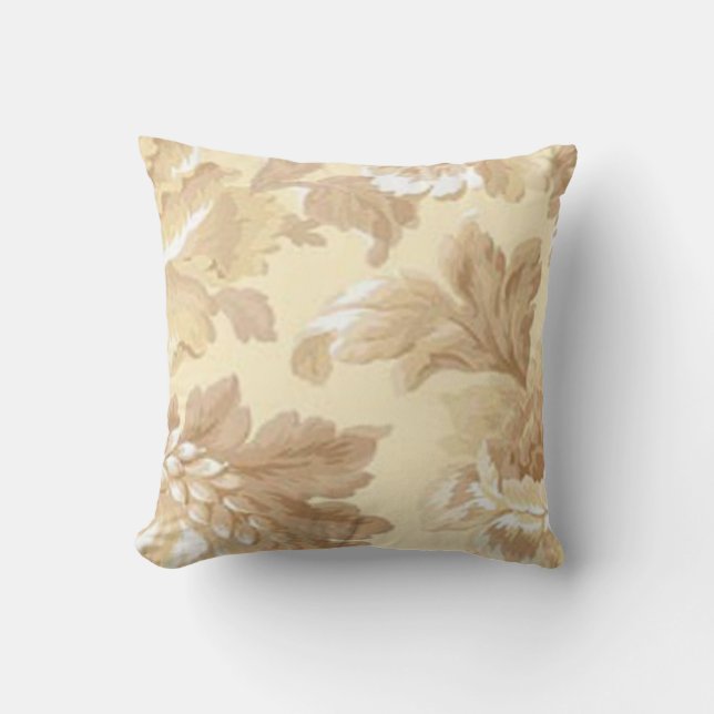 Elegant Leaf Reversible Pillow Kussen (Voorkant)