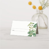 ELEGANT LEAFY FOLIAGE GREENERY WATERVERF FLORAL (Voorkant)