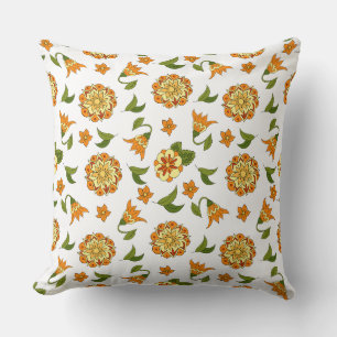 Elegant Leaves Plant Design Kussen
