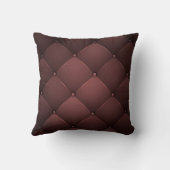 Elegant leder kussen (Achterkant)