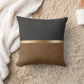 Elegant leder kussen (Deken)