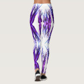 Élégant Leggings Art Plante (Dos)