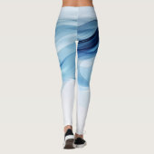 Élégant Leggings Blue Gradient (Dos)