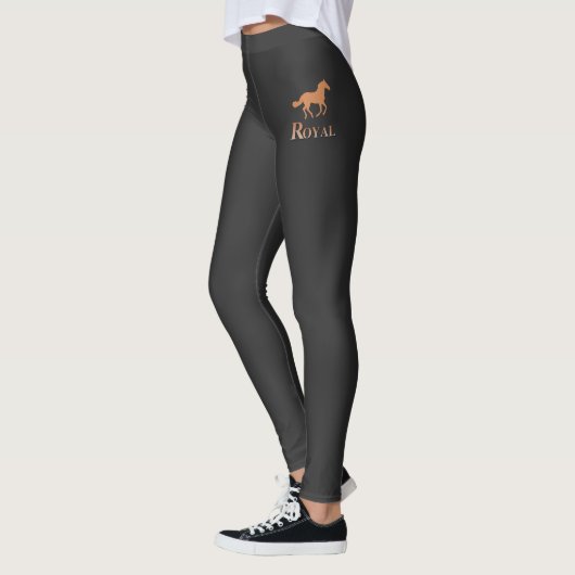 Élégant Leggings en noir et or (Gauche)