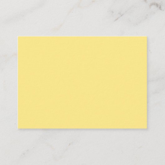 Elegant Lemon Baby shower Book Request Card Informatiekaartje (Achterkant)