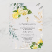 Elegant Lemon maakt een gouden bevestiging van het Kaart