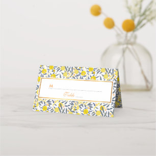 Elegant Lemon-wijnpatroon kiest uw kleur