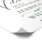 Elegant Lemons Greenery WELCOME COUPLE SHOWER Post Poster (Hoek)