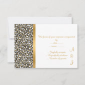 ÉLÉGANT LEOPARD FINITION OR RSVP (Devant)