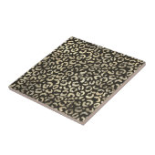 Elegant Leopard Print Tegeltje (Zijkant)