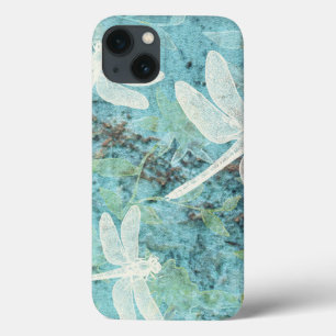 Elegant Libellen Patroon iPhone 13 Hoesje