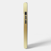 Elegant Licht Goud Blauwgroen Gepersonaliseerd Case-Mate iPhone Case (Achterkant / Links)