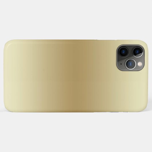 Elegant Licht Goud Teal Case-Mate iPhone Case (Achterkant (horizontaal))