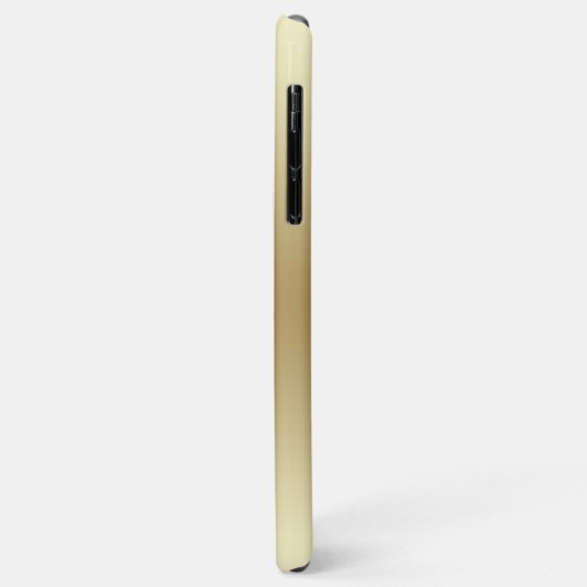 Elegant Licht Goud Teal Case-Mate iPhone Case (Achterkant/links)