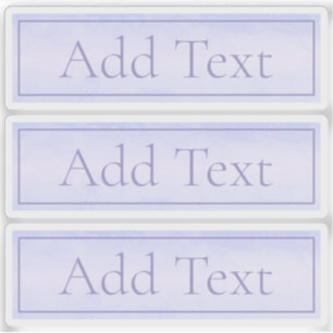  Elegant Licht Lavendel Paarse Sticker