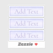  Elegant Licht Lavendel Paarse Sticker (Vel)