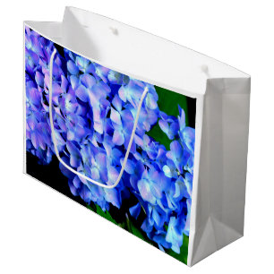 Elegant licht paarse magenta bloemenhortensia groot cadeauzakje