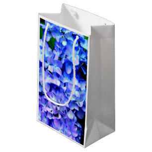 Elegant licht paarse magenta bloemenhortensia klein cadeauzakje