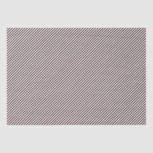 Elegant lichtgrijs en pruim donker Halloween gestr Tissuepapier (Voorkant)