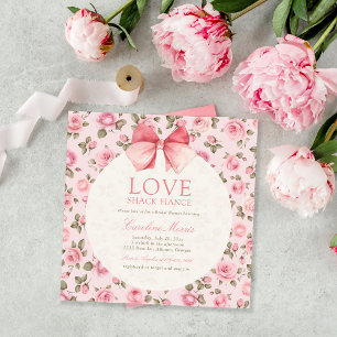 Elegant Liefde Shack Financiën Party Vrijgezellenf Kaart