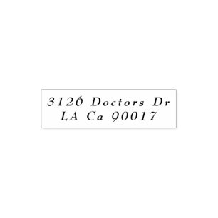 Elegant Light Black op White Wedding Zelfinktende Stempel
