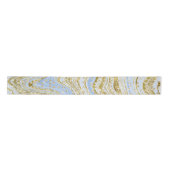 Elegant Light Blue Sparkle Swirls Glitter Sequins Lint (Voorkant)