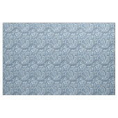 Elegant light blue tooled leather floral stof (Fat Quarter)