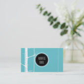 Elegant Light Forest Green Visitekaartje (Staand voorkant)