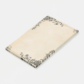 Elegant Lijst oud papier Post-it® Notes (Schuin)