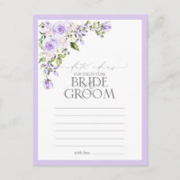 Elegant Lila Lavender Floral Date Ideeën