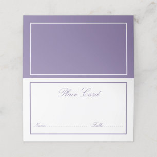 Elegant Lila lavender Klassieke bruiloft met scrip
