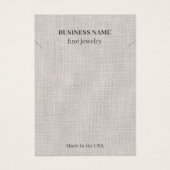 Élégant Linge QR Code Bijoux Collier d'affaires (Devant)