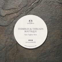 Elegant linnen business Logo website marketing