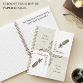 Elegant Literary Quill Aspiring Writer’s Journal