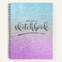 Elégant Livre de croquis Ombre Parties scintillant