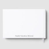 Élégant livre d'hôtes location de vacances photo c (Verso)