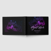 Élégant Livre d'hôtes Mariage du soir (Complet)