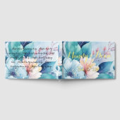 Elégant Livre d'Invité Fleurs (Complet)