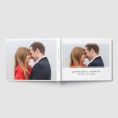 Élégant livre d'invité Mariage photo (Complet)