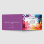 😍 Élégant livre d'or Anemone Dreamscape Mariage (Complet)