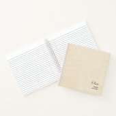 Élégant livre d'or moderne (Intérieur)