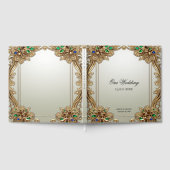 Élégant livre d'or Ornate (Complet)