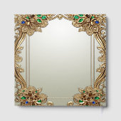 Élégant livre d'or Ornate (Verso)